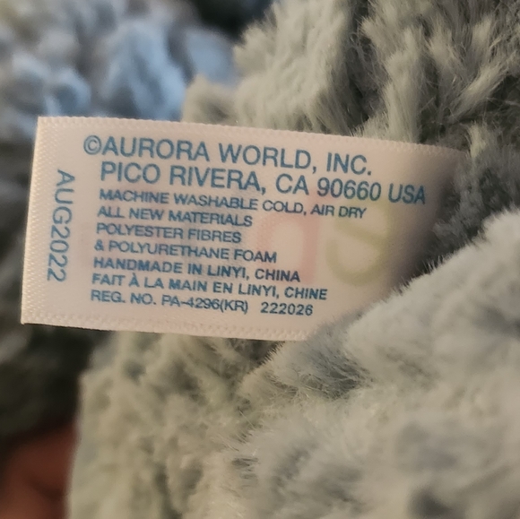 Blue Dino Plushie - Picture 6 of 6